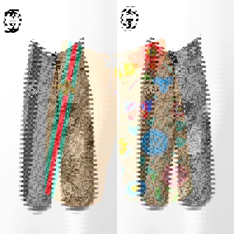 Luxury brand fashion unisex short special gift premium outfit for men women 135