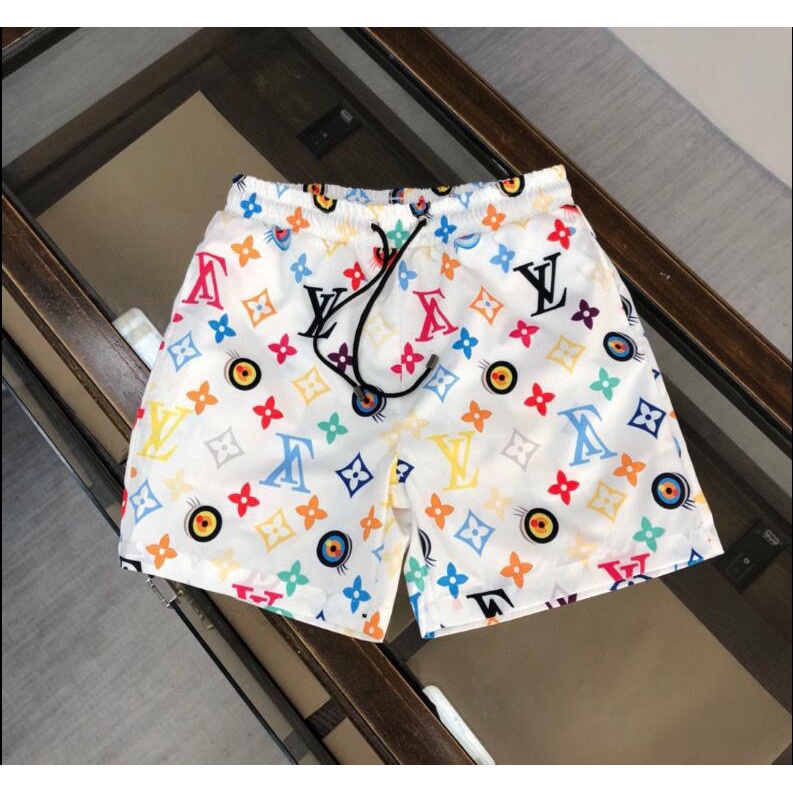 Luxury brand fashion unisex short special gift premium outfit for men women 142