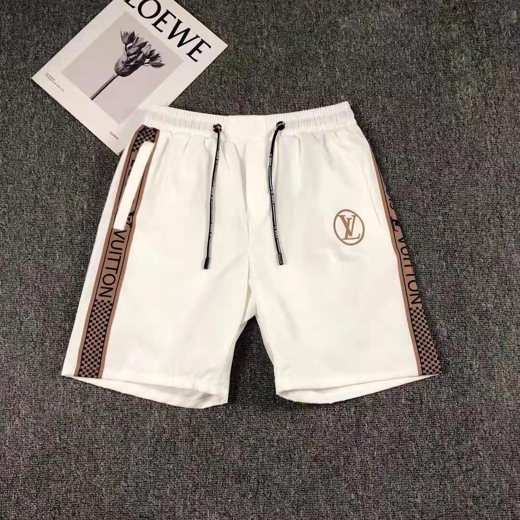 Luxury brand fashion unisex short special gift premium outfit for men women 163