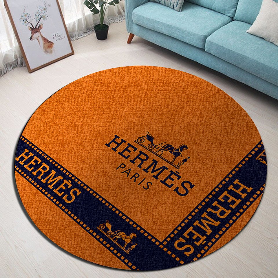 Luxury custom round carpet rug