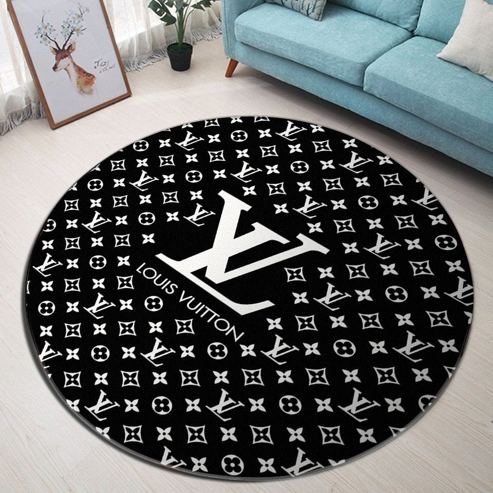 French luxury round carpet rug (original) #4