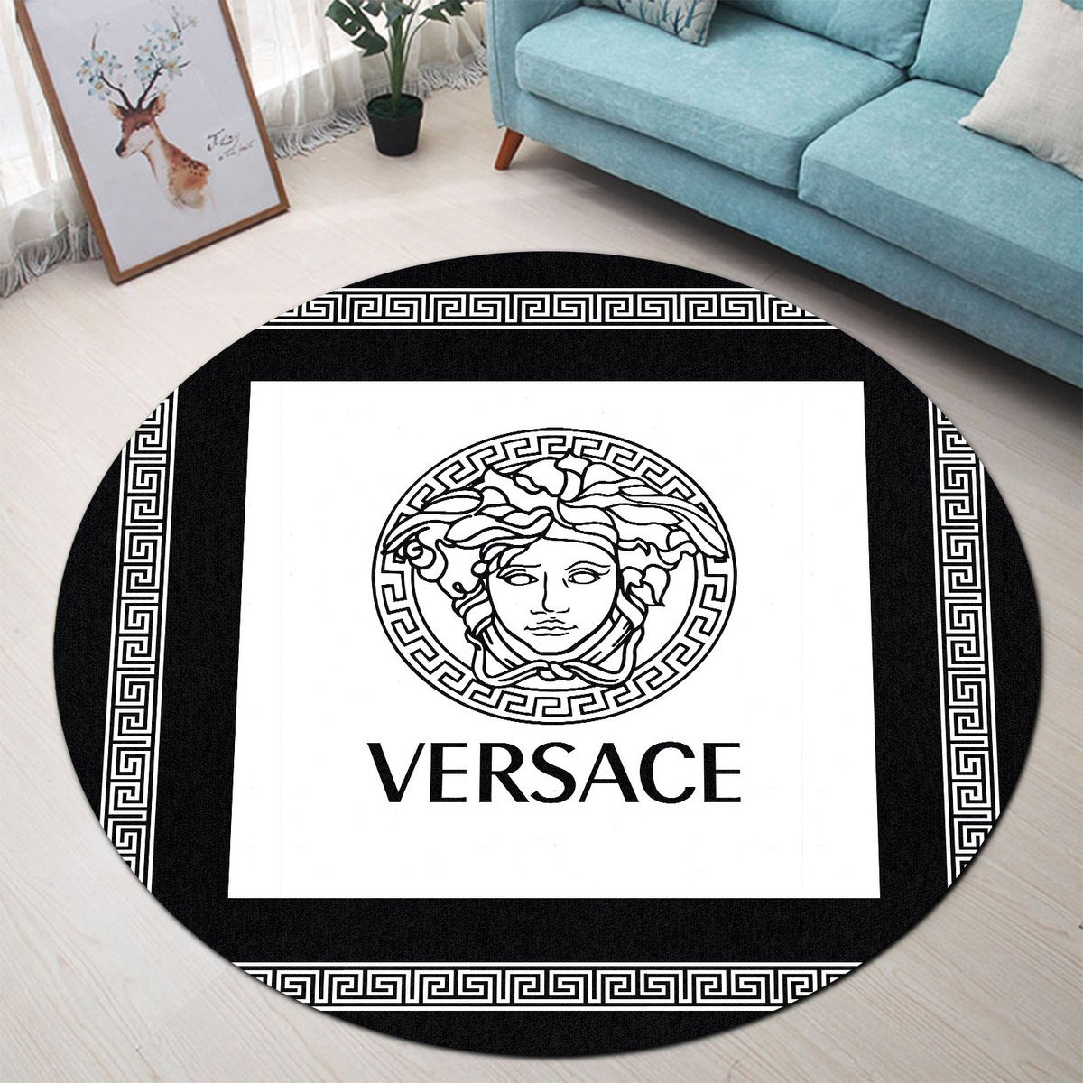 Bvs15 limited edition 3d customized round rug #3