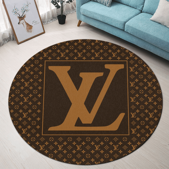 Luxury brand round carpet rug lvzth368