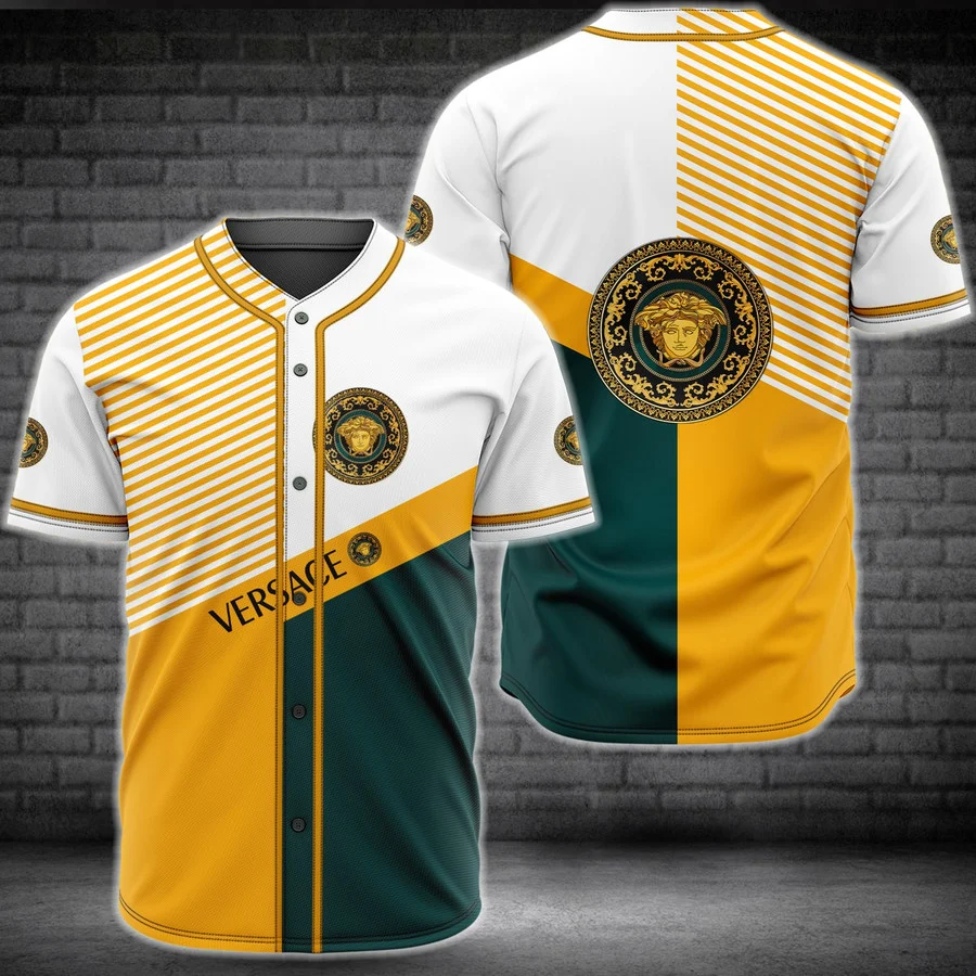 Buy gianni versace baseball jersey shirt luxury clothing clothes sport outfit for men women 28 mte