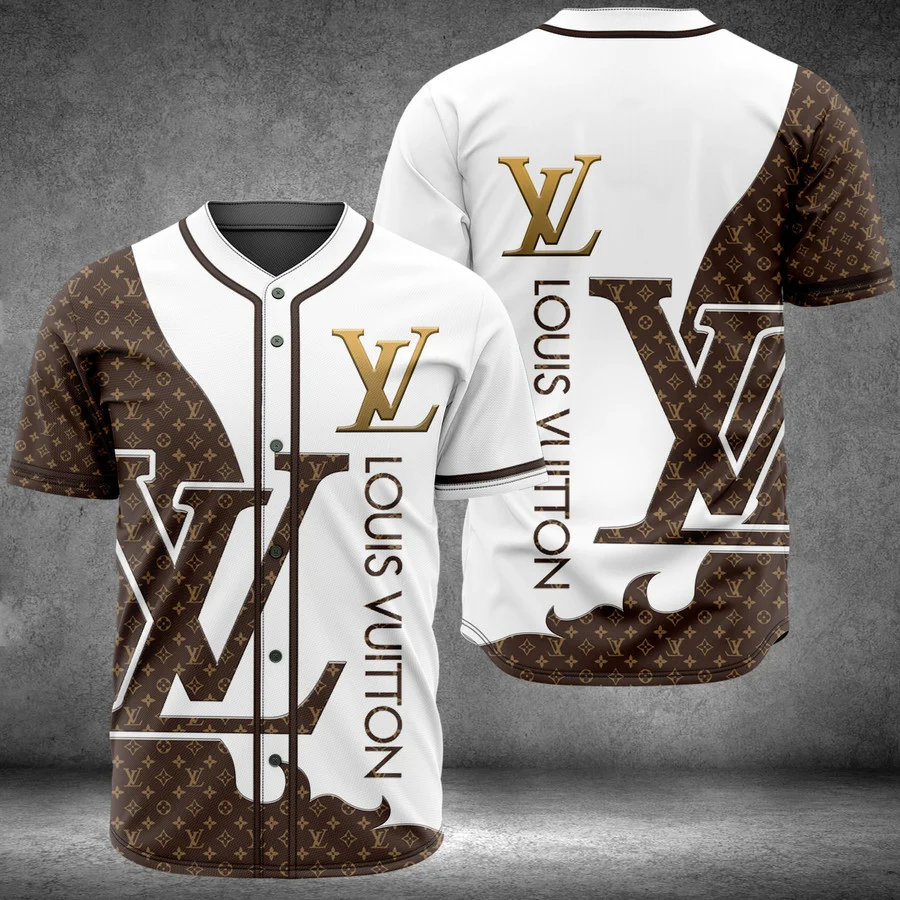 Buy louis vuitton baseball jersey shirt lv luxury clothing clothes sport outfit for men women 107 mte