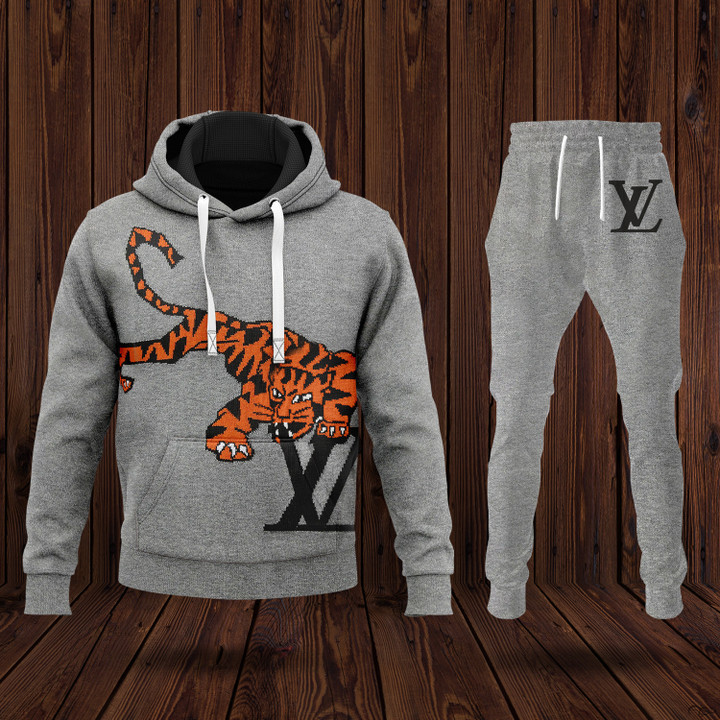 Louis vuitton tiger luxury hoodie long pants 145