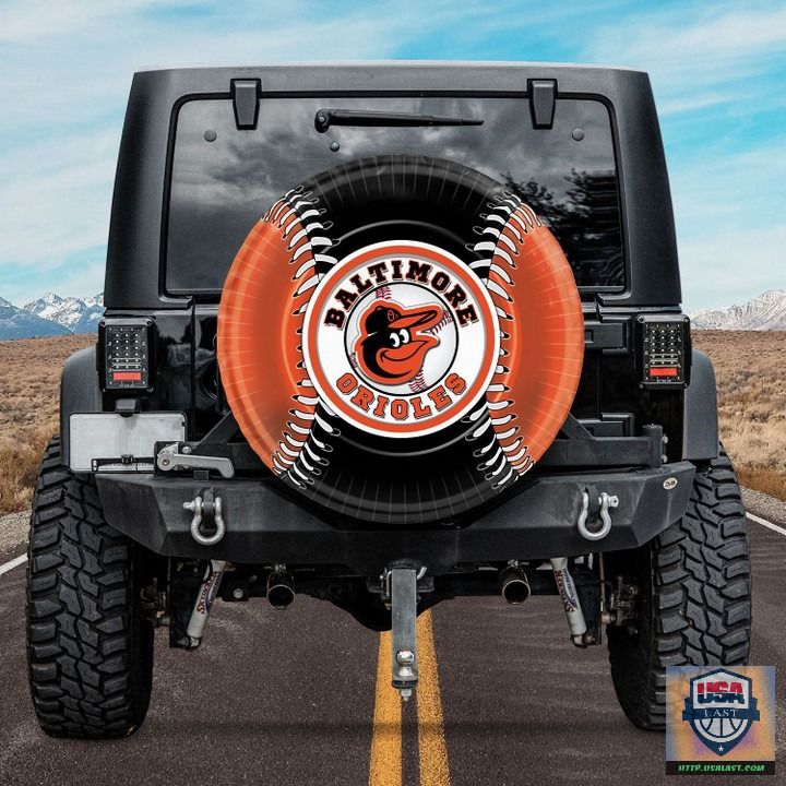 Baltimore orioles mlb spare tire cover