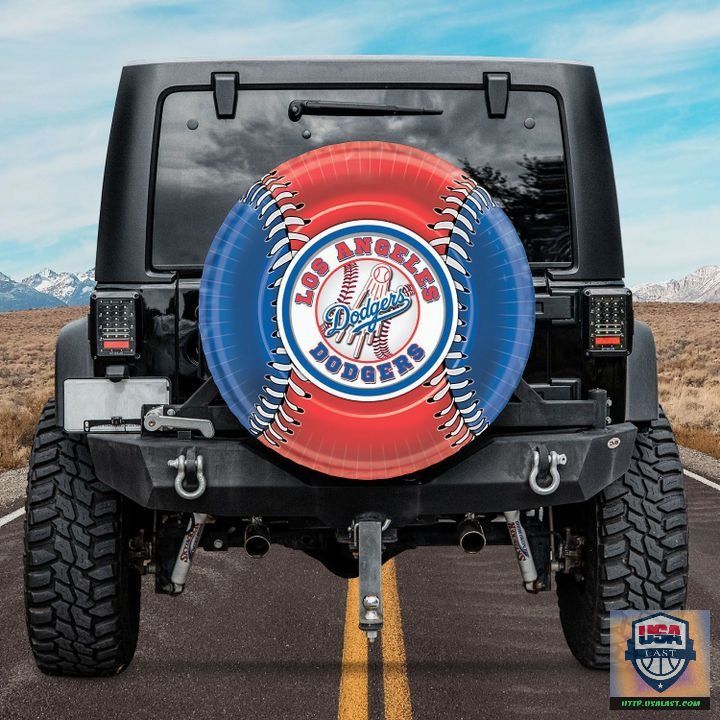 Los angeles dodgers mlb spare tire cover