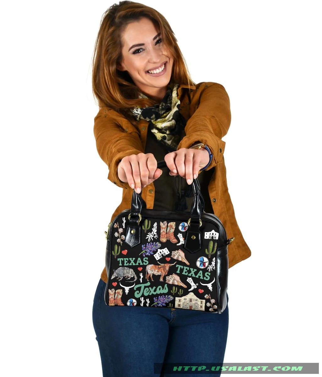 Texas symbol shoulder handbag luxury