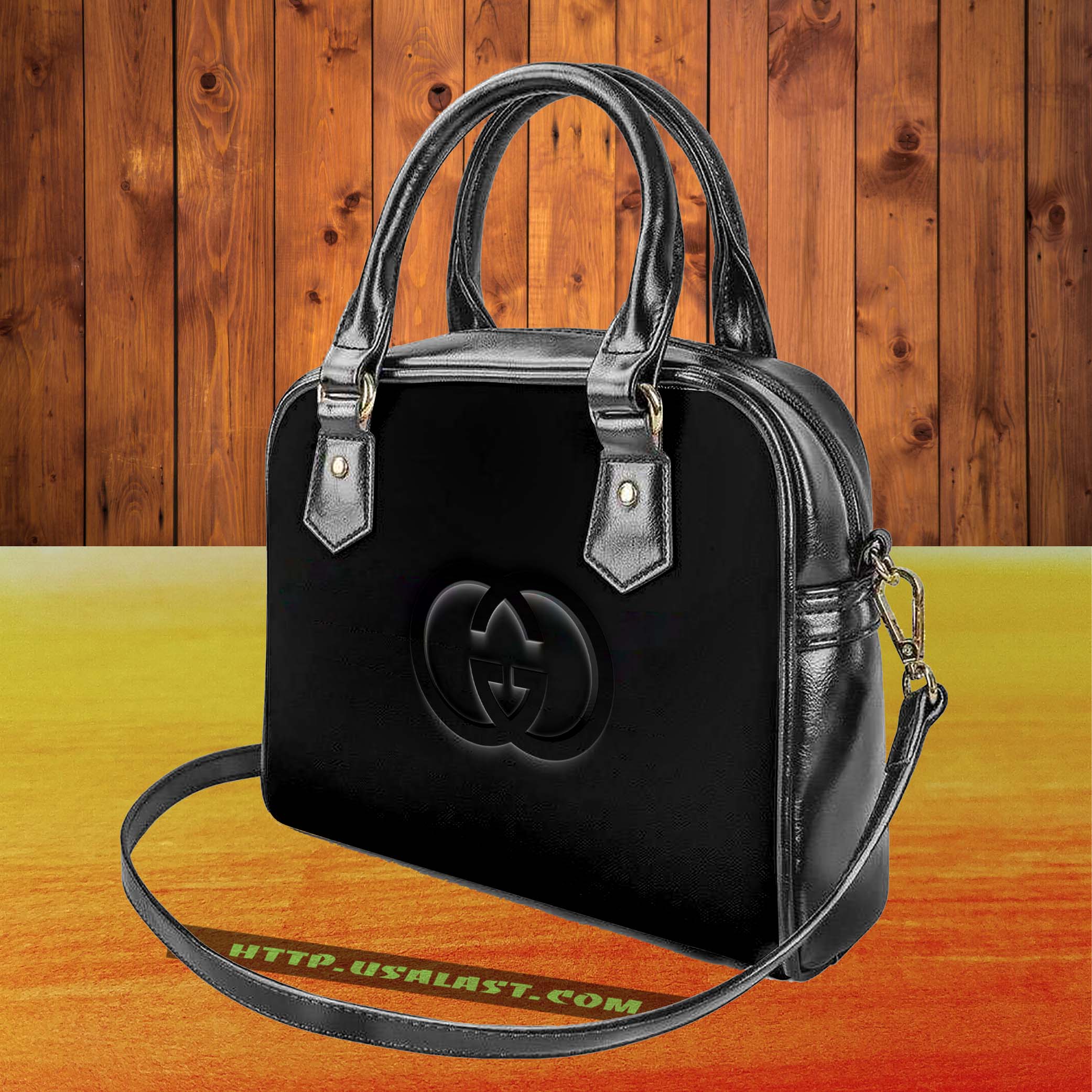 Gucci brand logo shoulder handbag v25 luxury