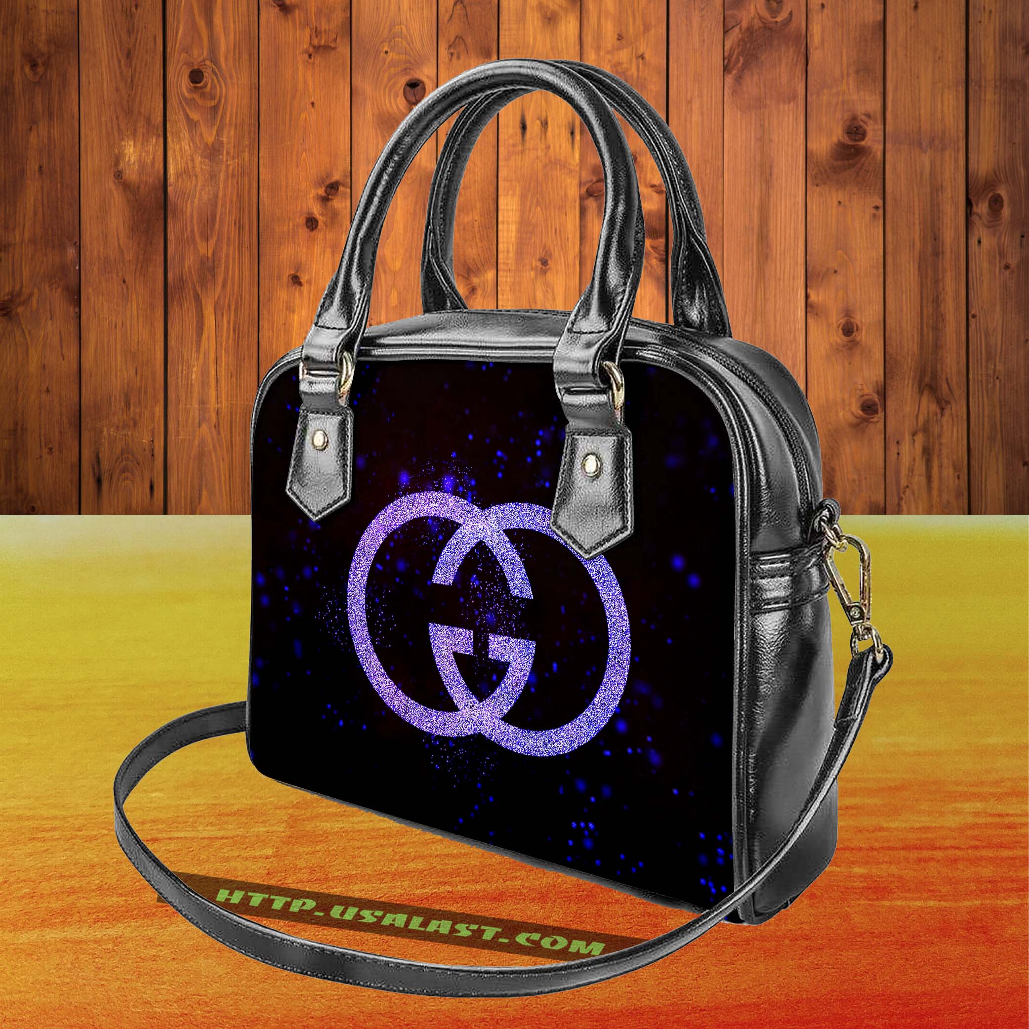 Gucci logo luxury brand shoulder handbag v35 luxury