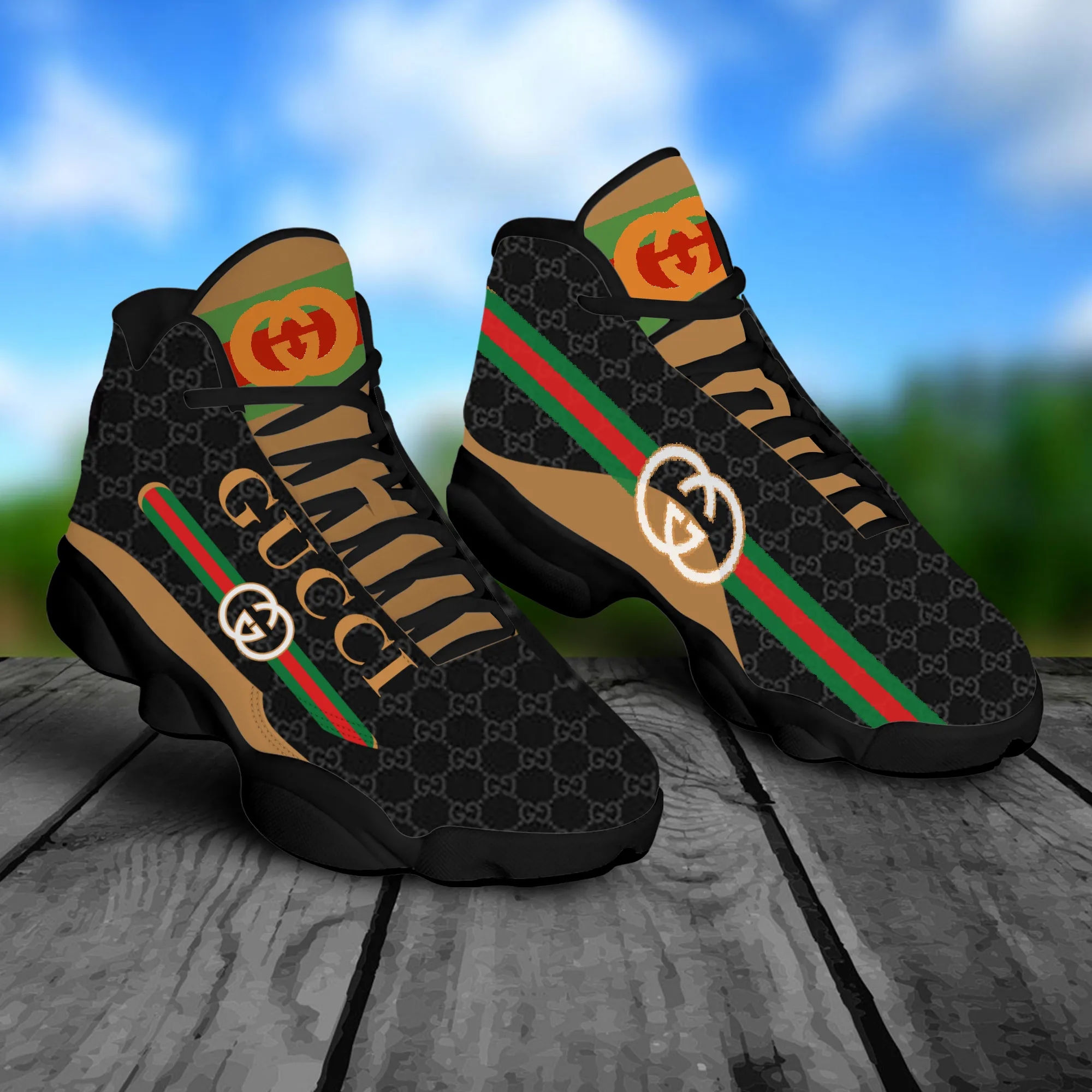 
gucci retro air jordan 13 sneakers shoes gifts for men women
