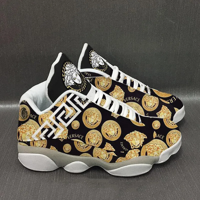 
luxury gianni versace black air jordan 13 sneakers sport shoes gianni versace gifts for men women
