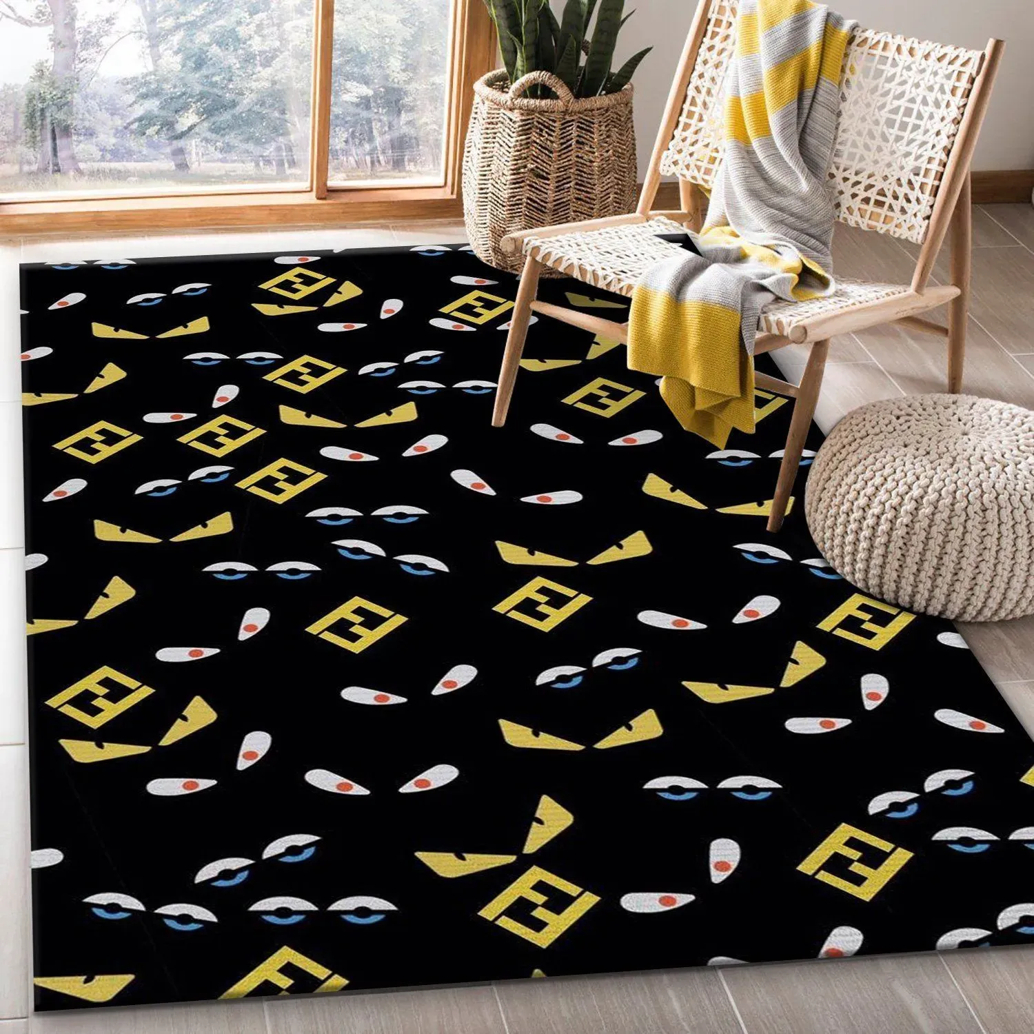 
                fendi fashion logo limited luxury brand rug carpet home decor 14
            