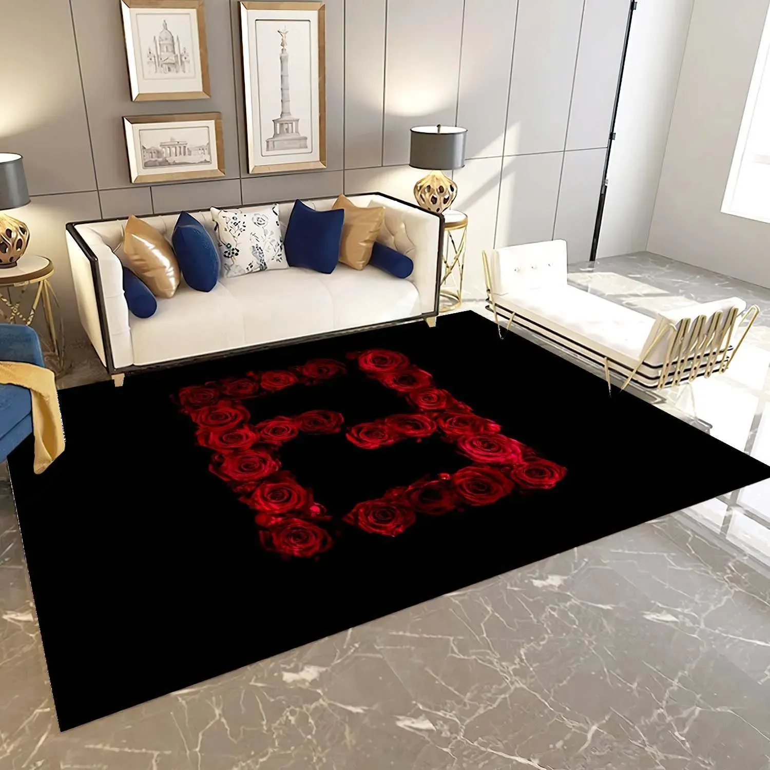 
                fendi fashion logo limited luxury brand rug carpet home decor 04
            