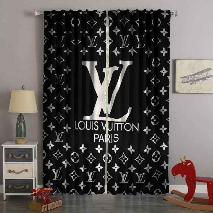 
                louis vuitton amazing luxury brand window curtain living room home decor
            
