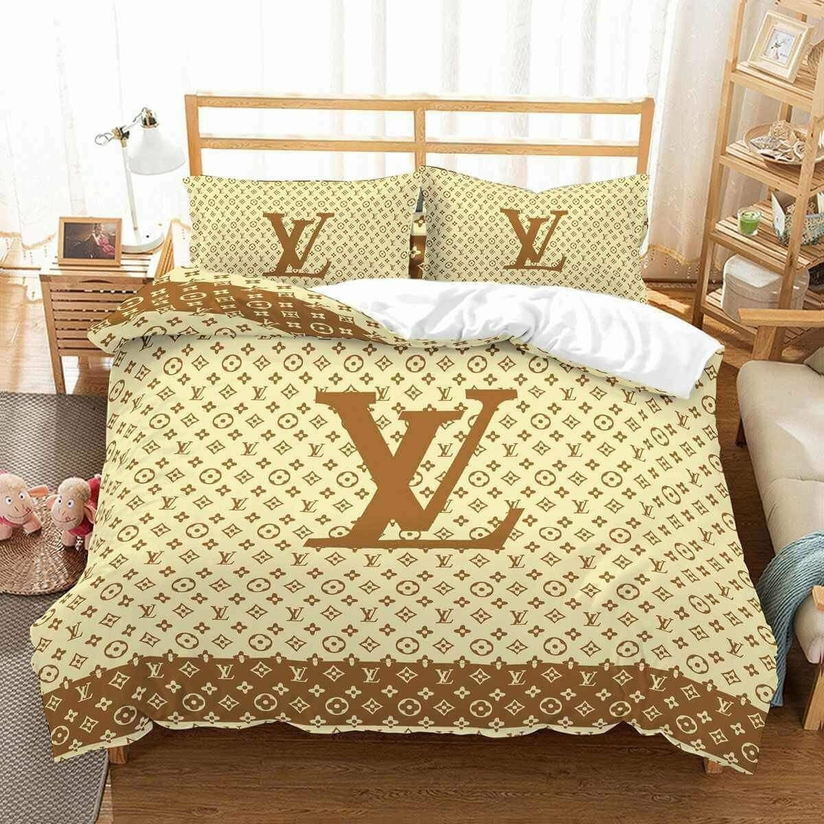 Luxury brand fashion bedding set premium duvet cover special gift home decor 255