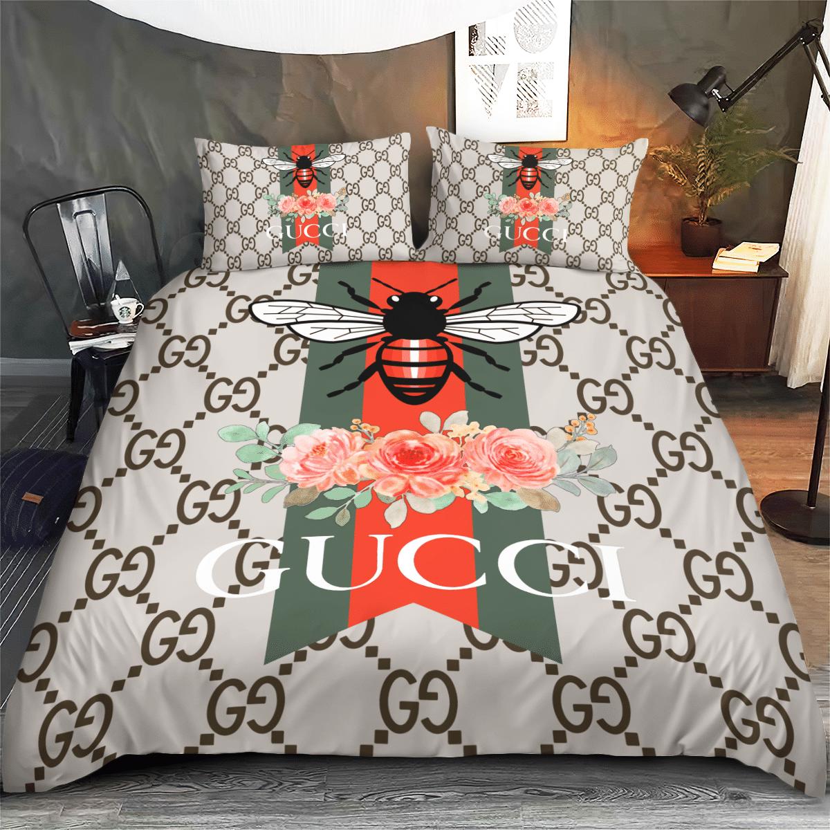 Luxury brand fashion bedding set premium duvet cover special gift home decor 290