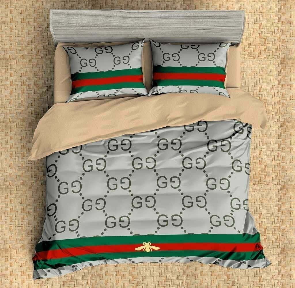 Luxury brand fashion bedding set premium duvet cover special gift home decor 295