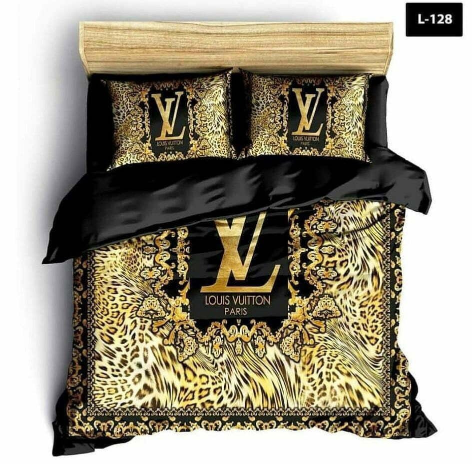 Luxury brand fashion bedding set premium duvet cover special gift home decor 298