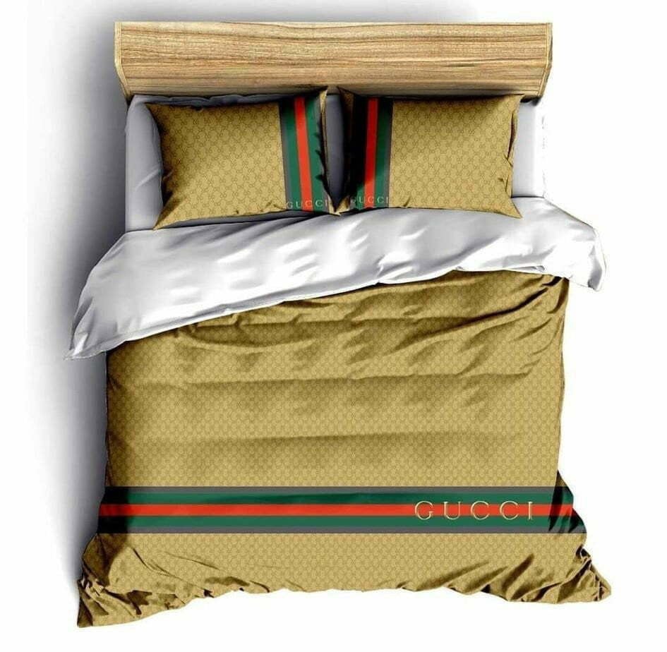Luxury brand fashion bedding set premium duvet cover special gift home decor 301