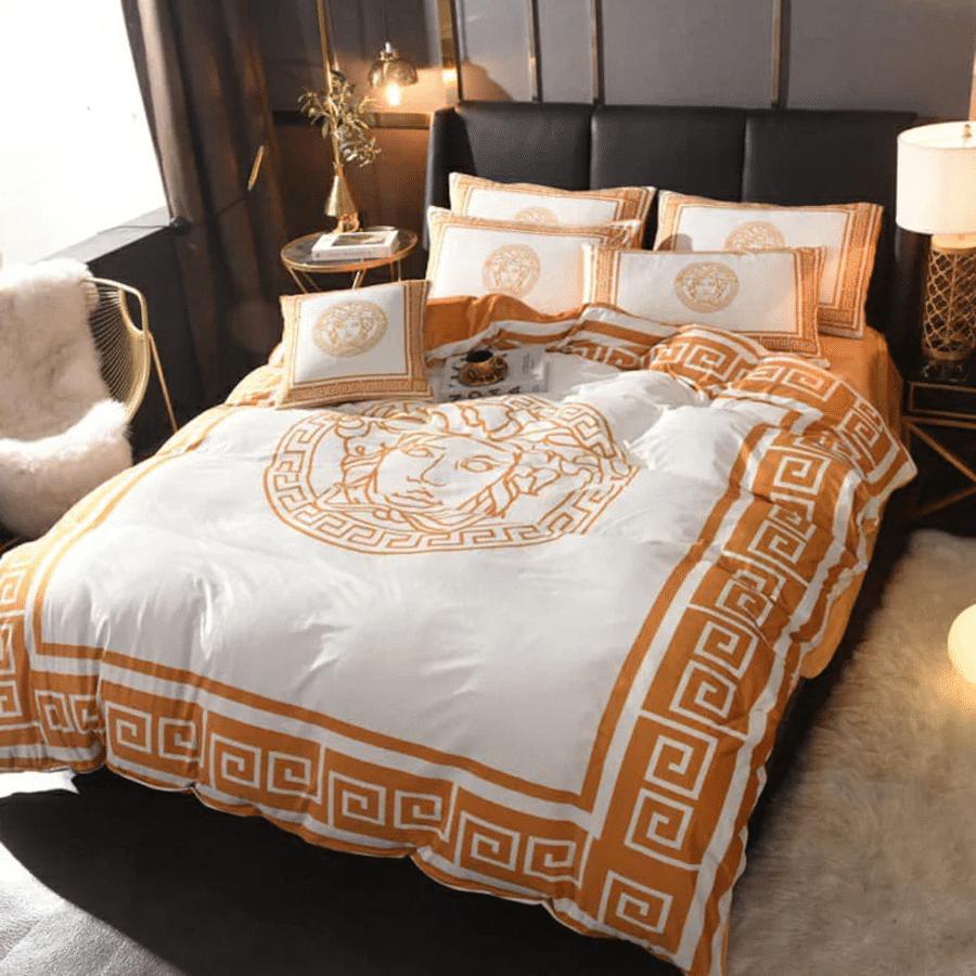 Luxury brand fashion bedding set premium duvet cover special gift home decor 332