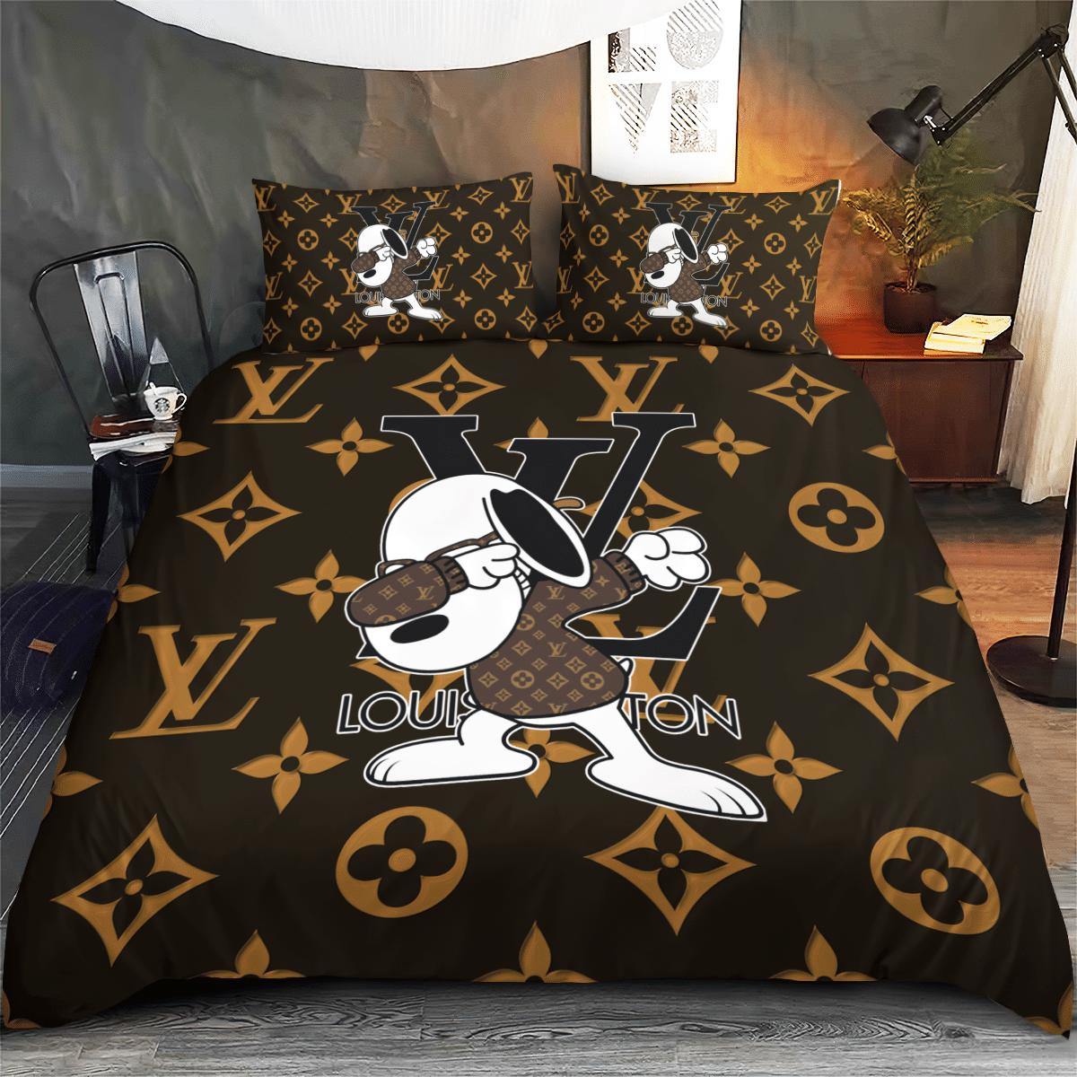 Luxury brand fashion bedding set premium duvet cover special gift home decor 343