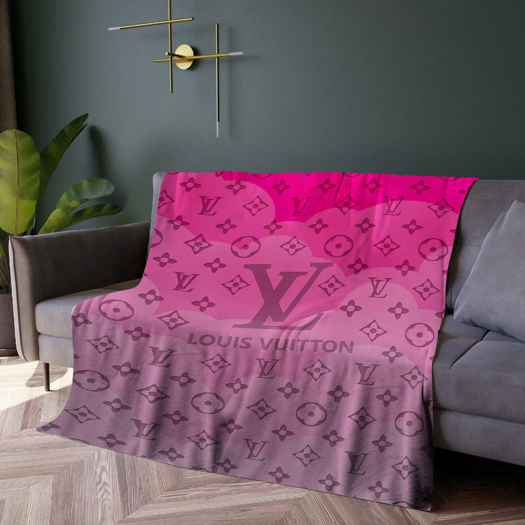 Luxury brand fashion premium blanket fleece home decor clothing special gift 10