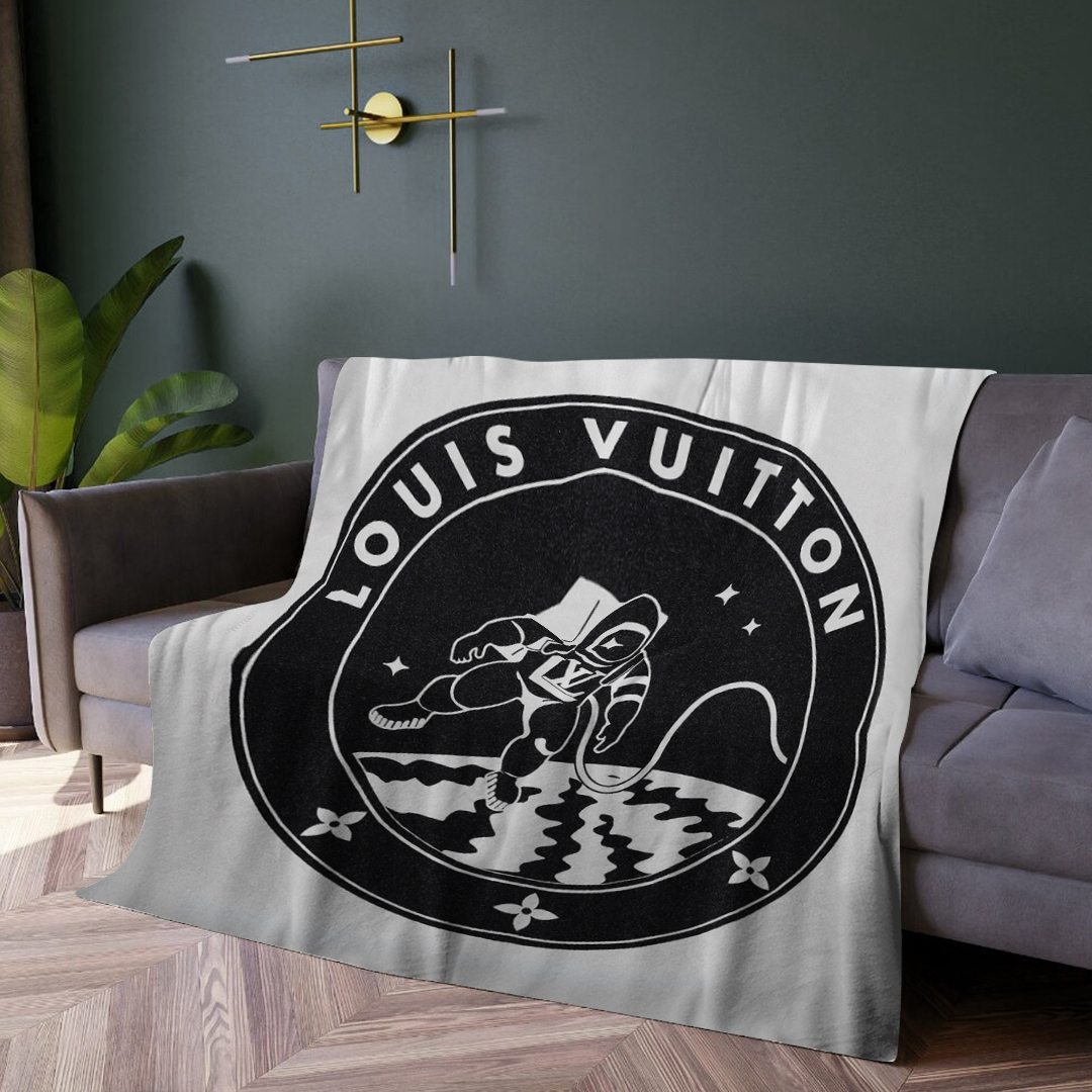 Luxury brand fashion premium blanket fleece home decor clothing special gift 24