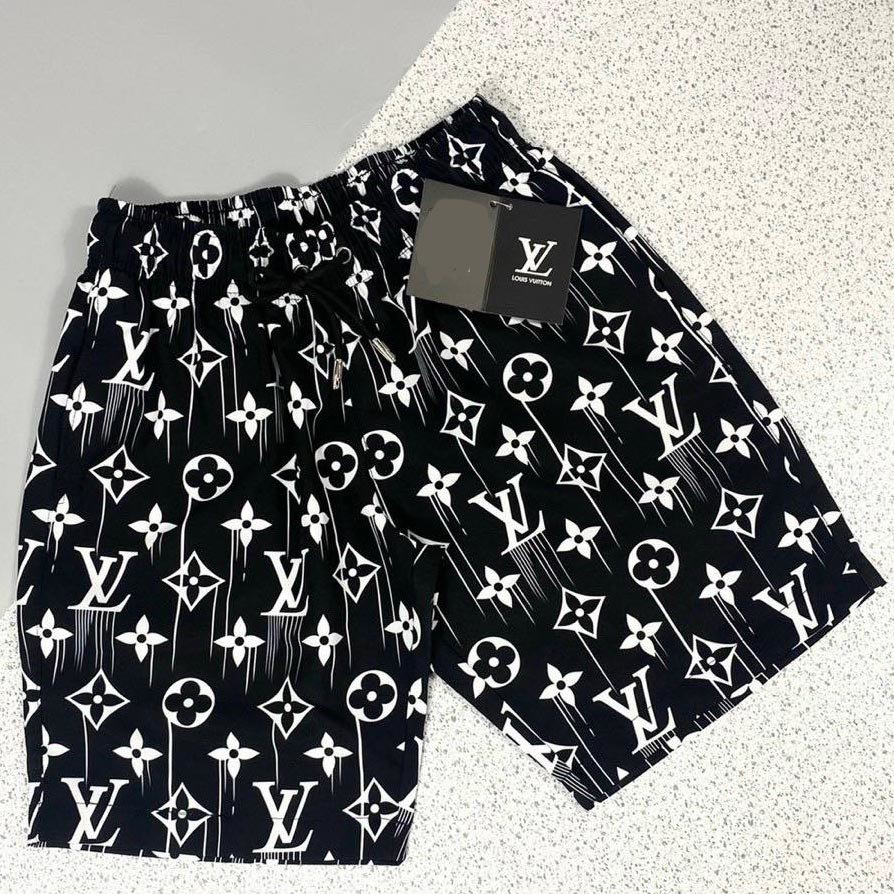 Luxury brand fashion unisex short special gift premium outfit for men women 115