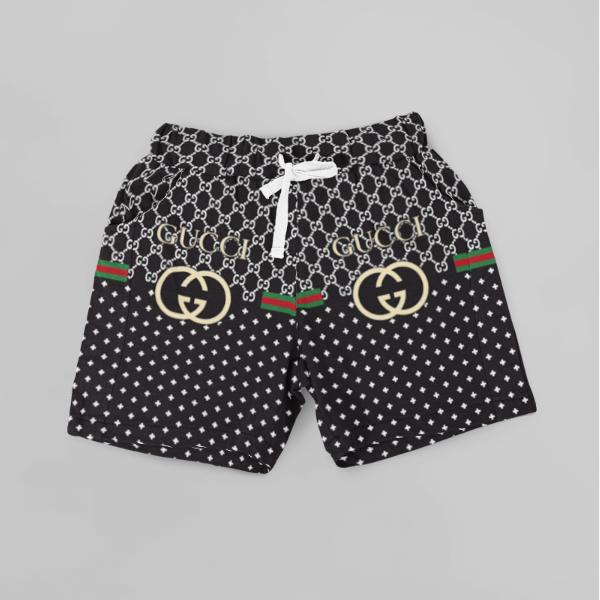 Luxury brand fashion unisex short special gift premium outfit for men women 123