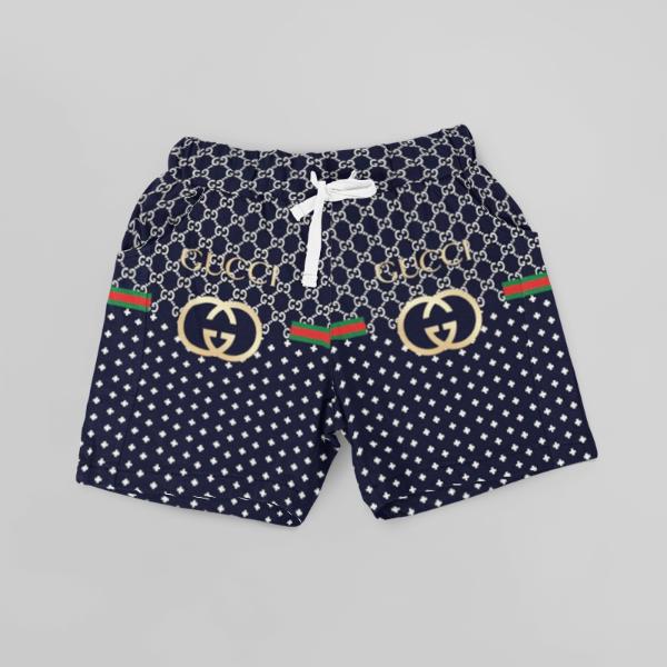 Luxury brand fashion unisex short special gift premium outfit for men women 127