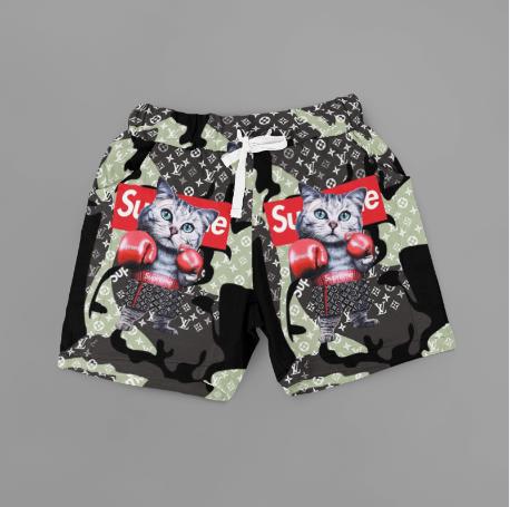 Luxury brand fashion unisex short special gift premium outfit for men women 91