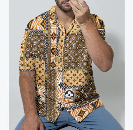 Luxury brand fashion hawaii shirt premium summer clothing special gift outfit for men 112