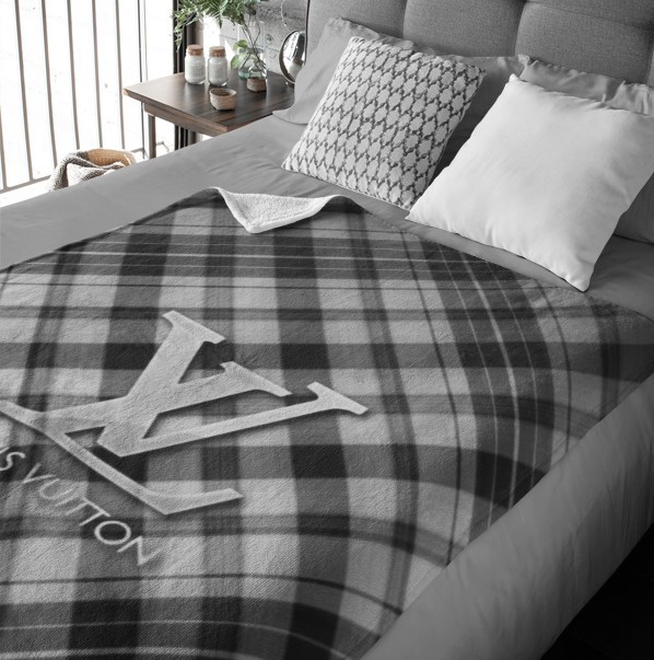 Luxury brand fashion premium blanket fleece home decor clothing special gift 31