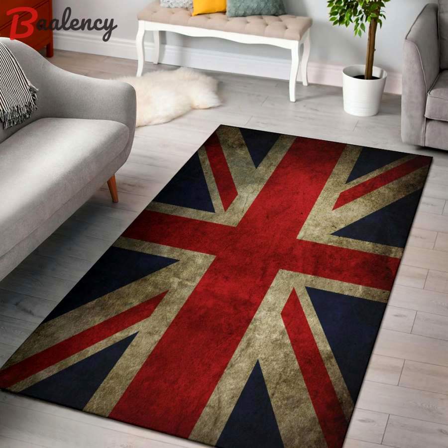 Rugs in Living Room and Bedroom United kingdom flag area rug carpet