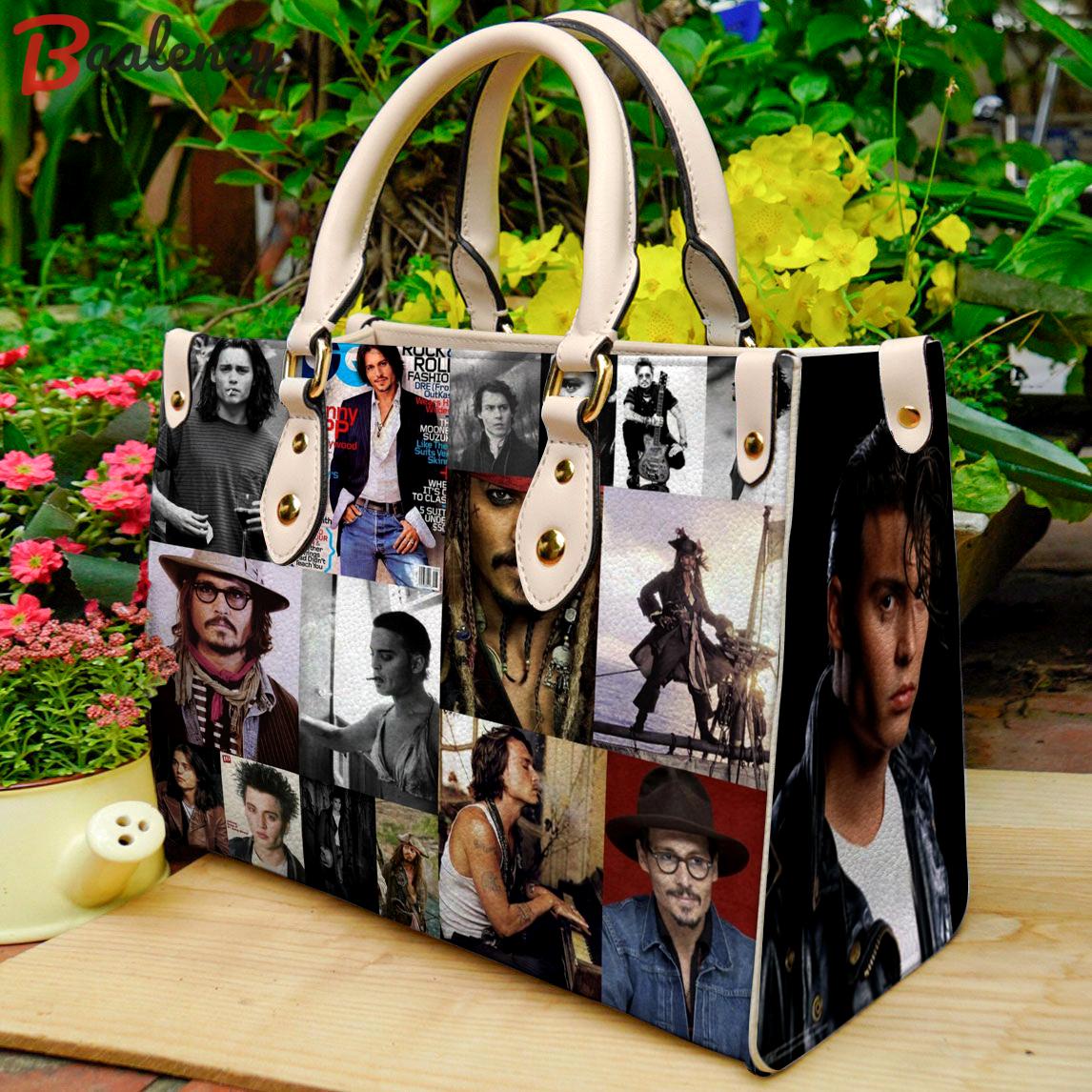 Johnny depp 2 leather handbag l98 Women Leather Hand Bag
