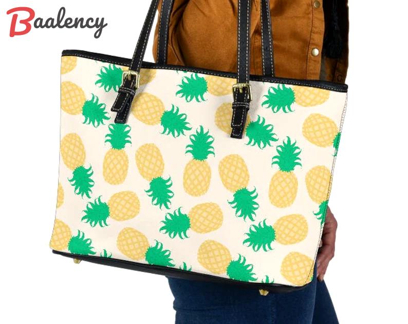 Pineapple leather handbag - shoulder tote bag 170 Leather Tote Bag