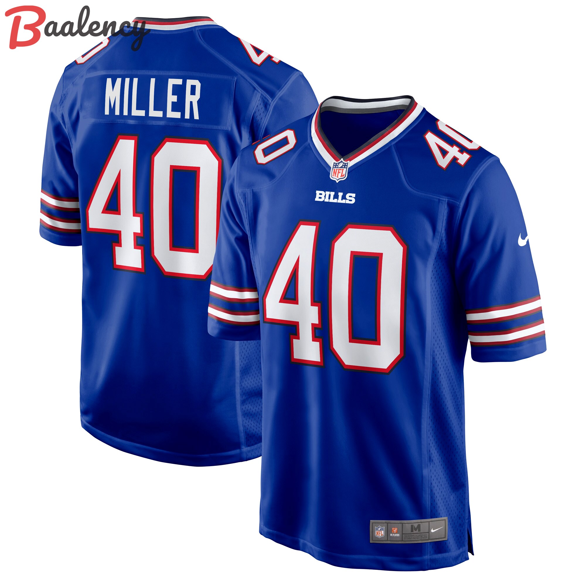 Von miller buffalo bills nike game jersey color royal  Baseball NFL Jersey Sports NFLFootball Replica For Fans