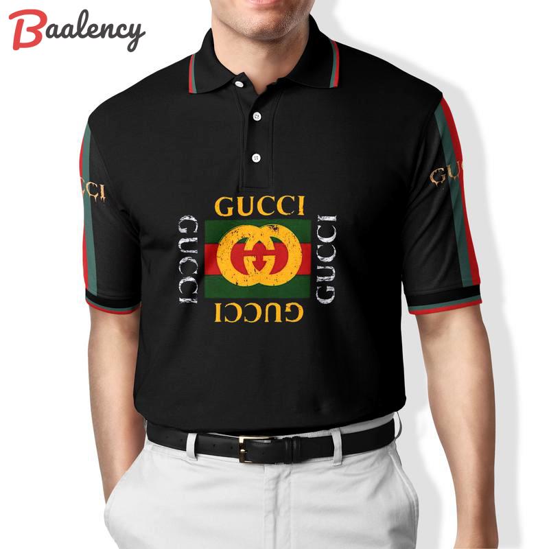 Upgrade your style with gucci premium polo shirt trending outfit 2023 88 Polo Shirt