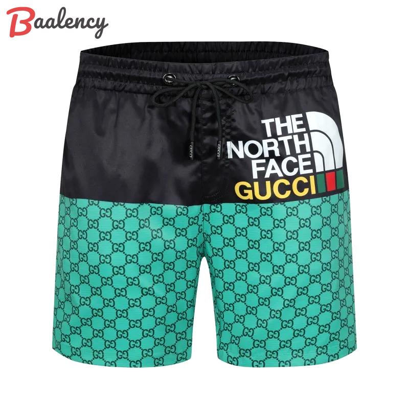 Gucci the north face luxury pants all over print shorts for men 131 Shorts For Ment