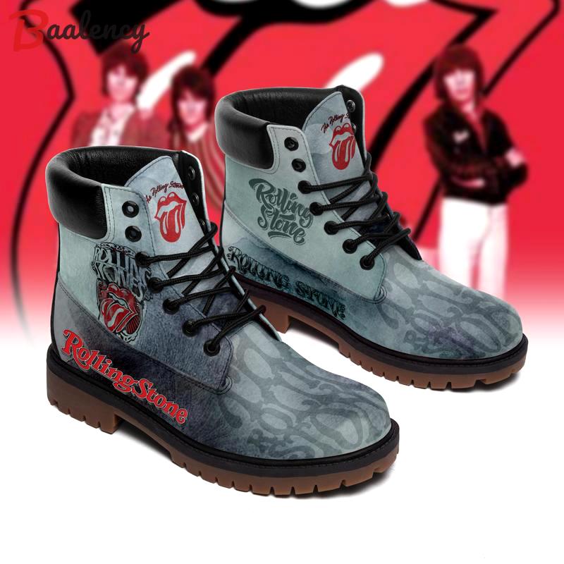 The rolling stones rock band form timboots hot 2023 Timboots Shoes