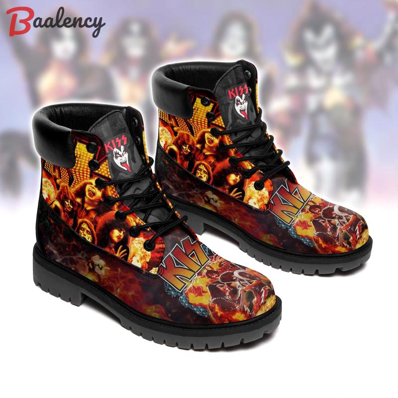 Kiss band form timboots hot 2023 best gift for fans Timboots Shoes