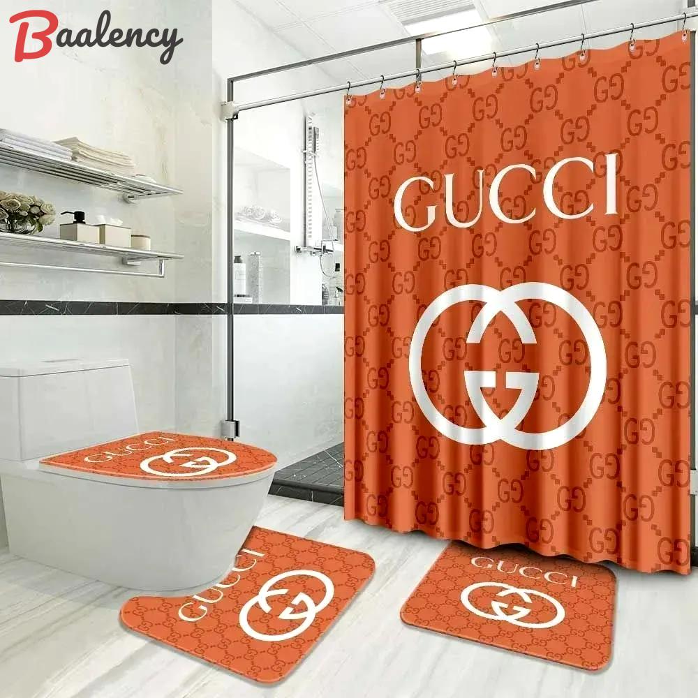 Gucci luxury bathroom sets limited edition orange bathroom sets