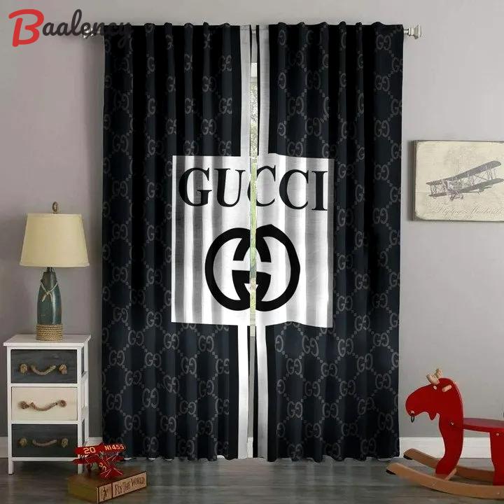 Gucci New Luxury Brand Window Curtain Living Room Home Decor
