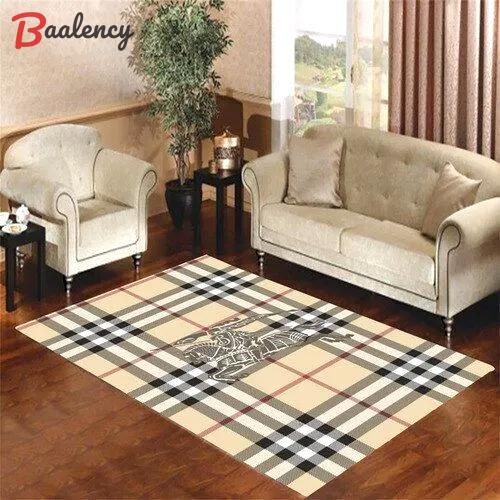 Rugs in Living Room and Bedroom - Burberry wallpaper Living room carpet rugs