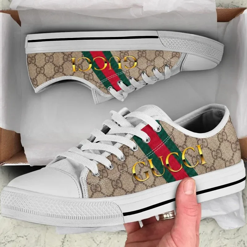 Low Top Canvas Shoes - Step Up Your Fashion Game, Feel the Perfect Fit Today! - Personalized