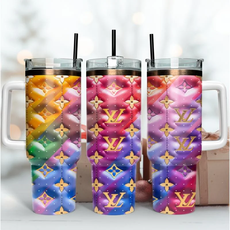 40 OZ Curved Tumbler (Printed) - Stay Active and Comfortable, Stay Inspired, Shop Now! - Personalized