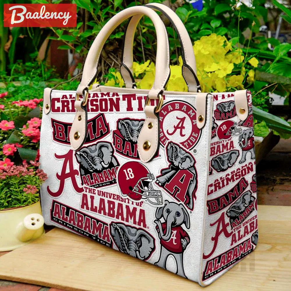 Alabama crimson tide 1 leather handbag 2 3000 Women Leather Hand Bag