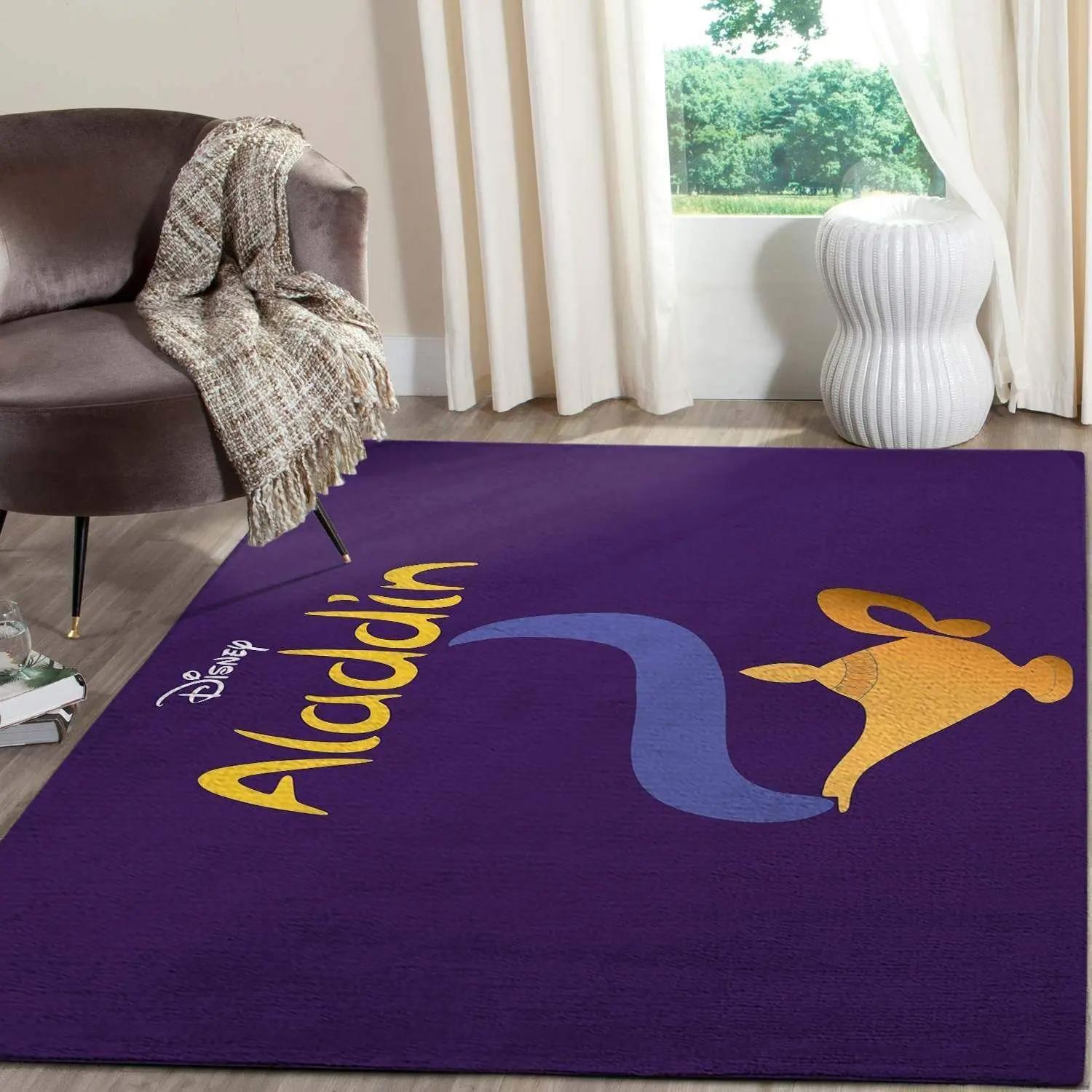 Aladdin area rugs disney movies living room carpet christmas gift rug Rectangle Rug